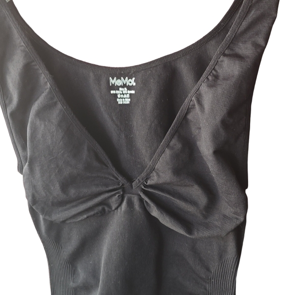 NWOT MeMoi Slim Me Black Casual Sports Shaping Tank Top Undershirt  - Picture 5 of 5